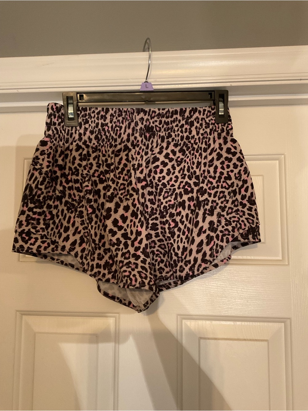 NEW w/TAGS Leopard Print Girls' Elastic Waist Shorts